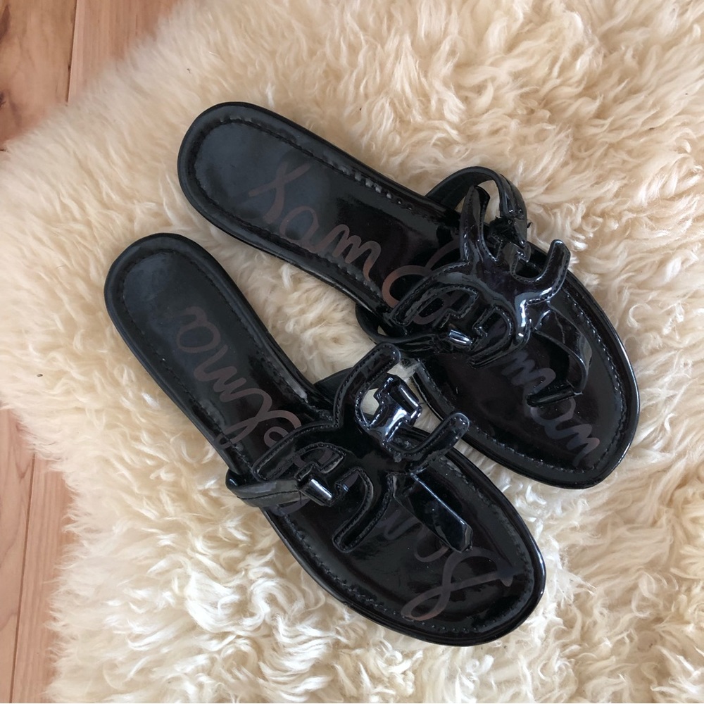 Sam Edelman Black Dressy Slides